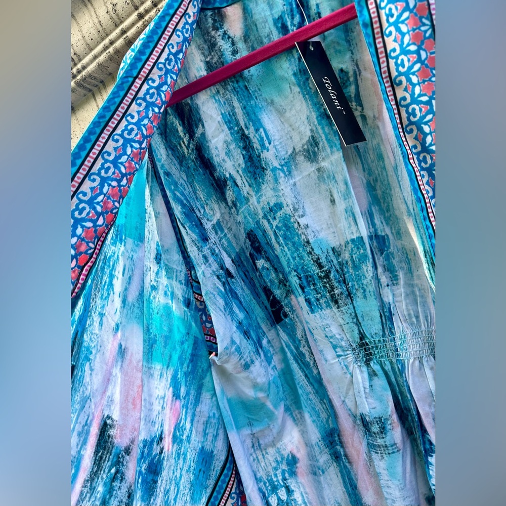 🆕🔖 TOLANI Collection✨ Open Cardigan Kimono ✨ Size Small ✨ NWT!! - Picture 4 of 12